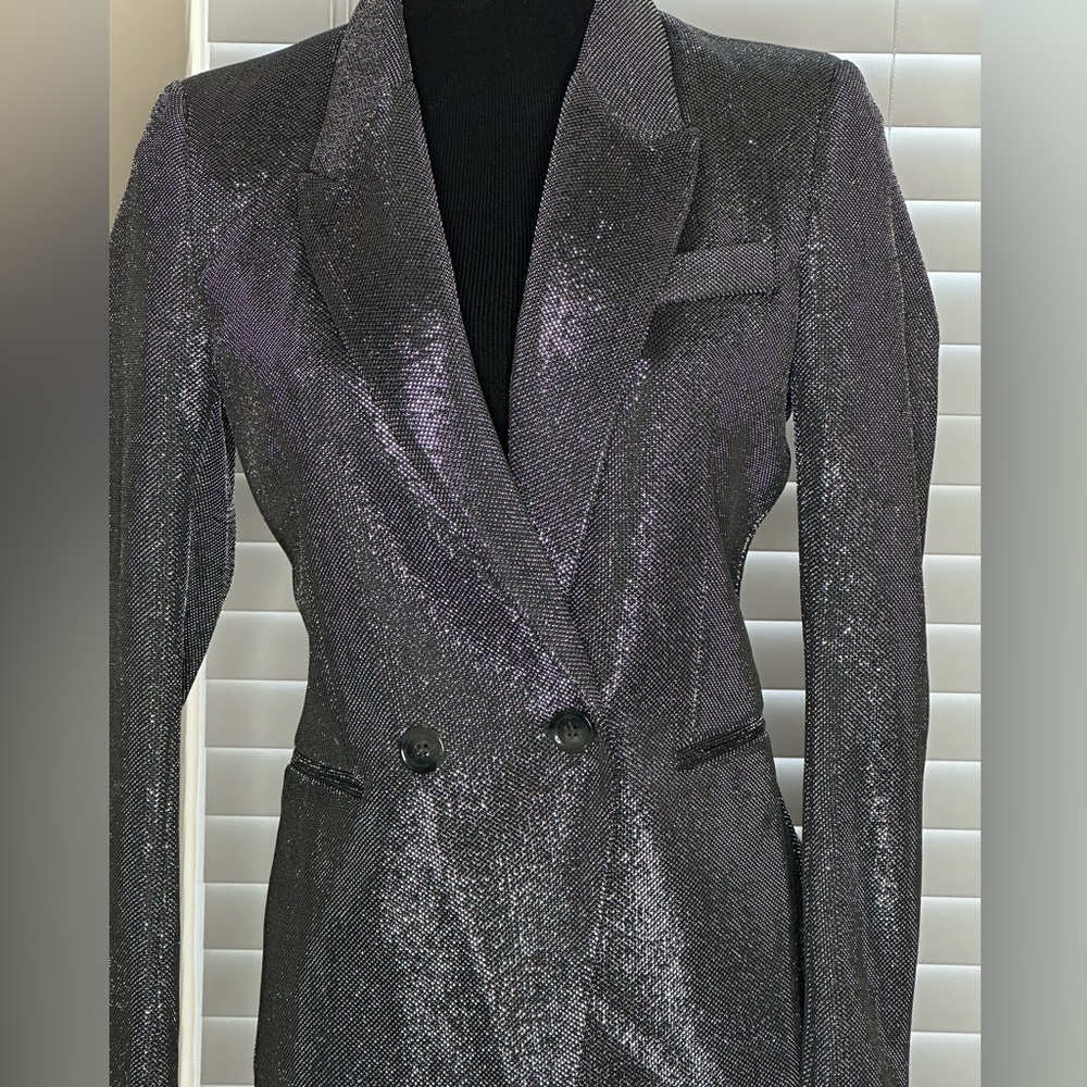 Silver H&M Blazer